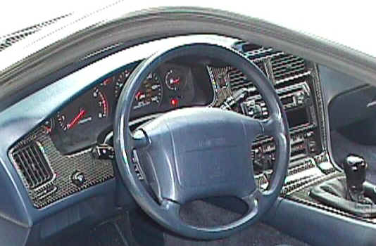 MR2 carbon fiber interior