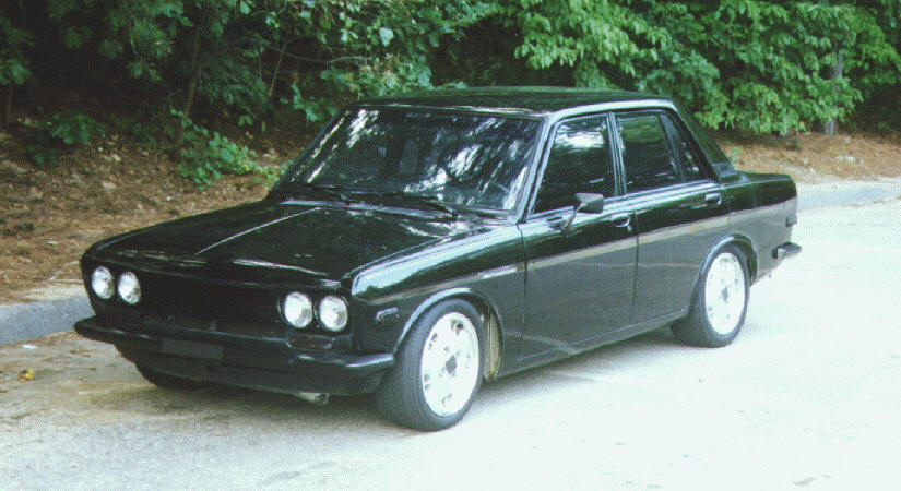 Black 1970 Datsun 510