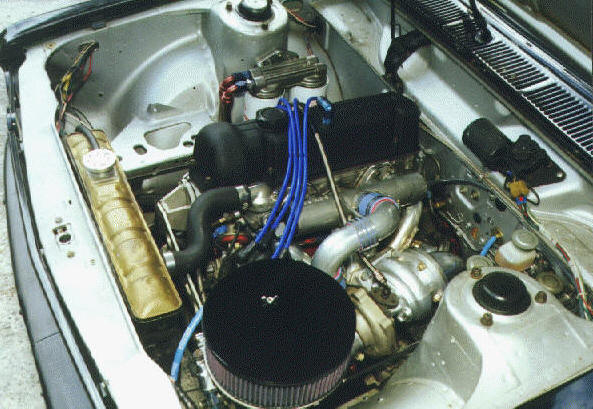 1970 Datsun 510 Turbo engine